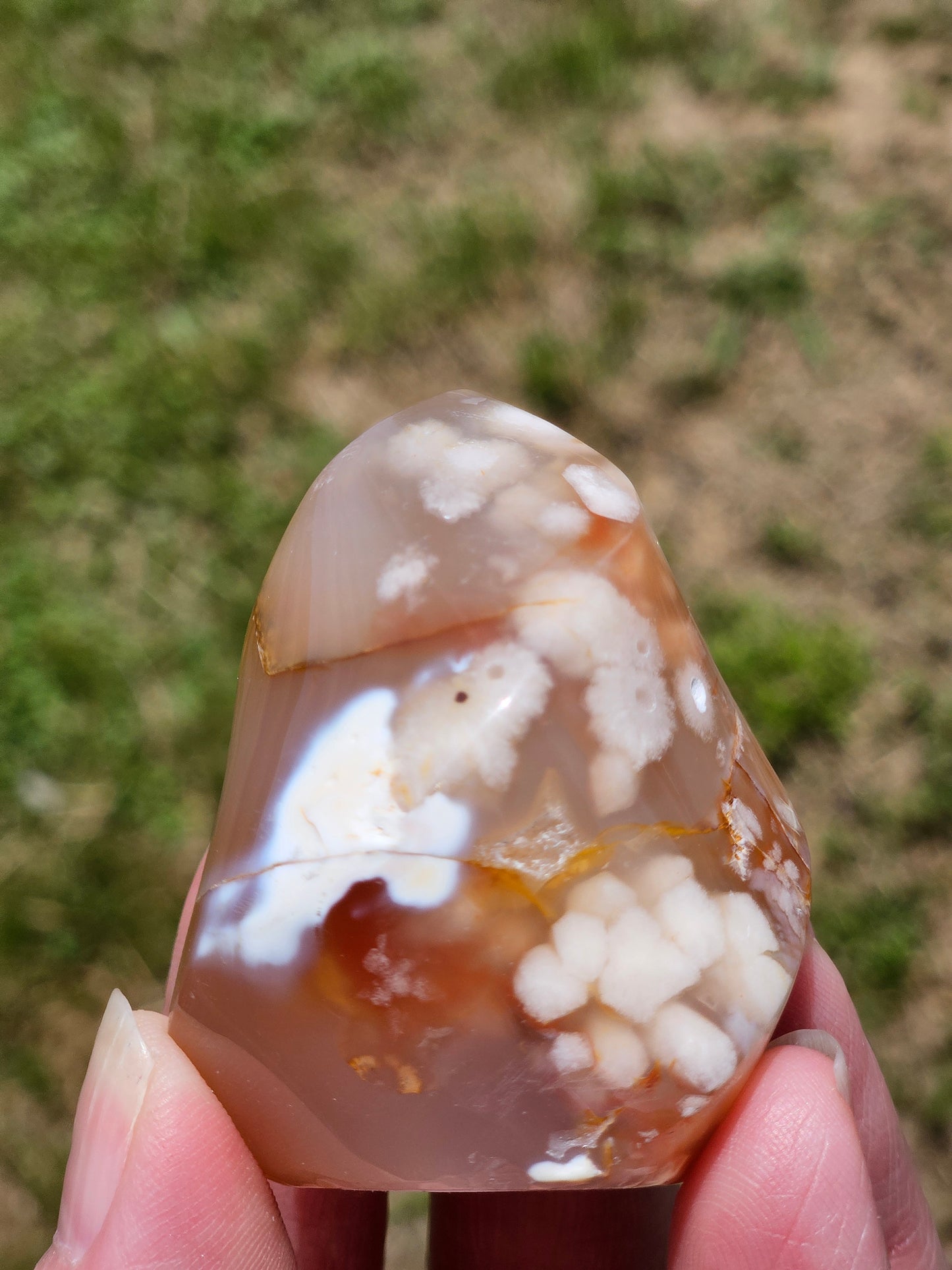 Flower Agate Flame