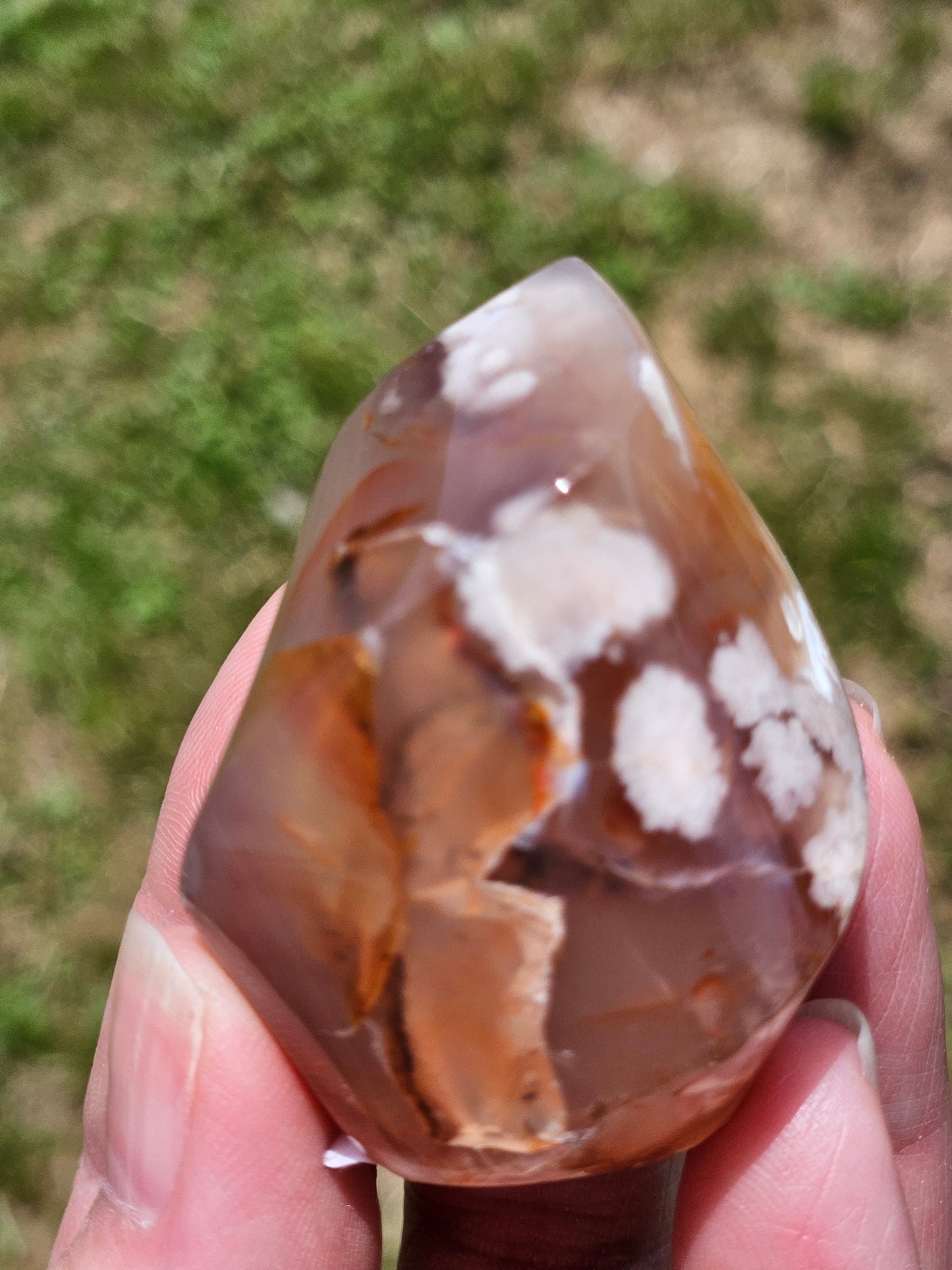 Flower Agate Flame