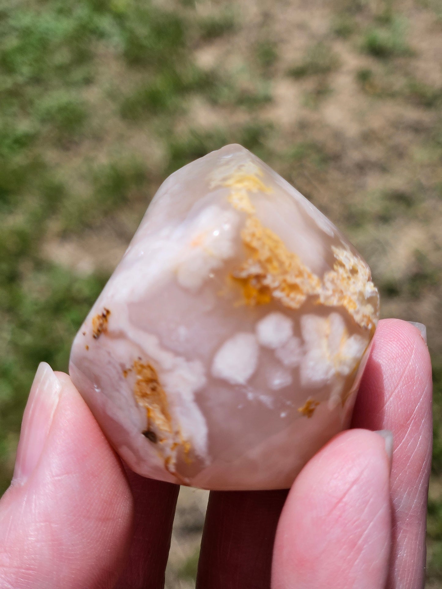 Flower Agate Flame