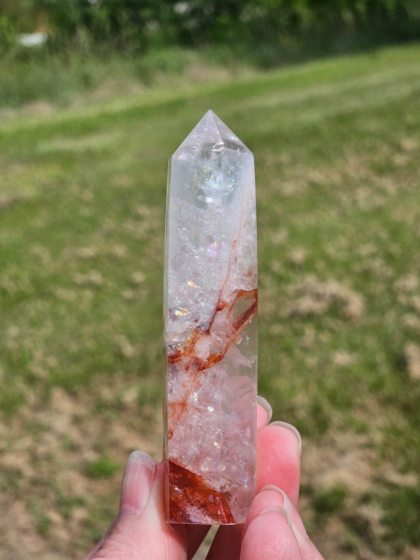 Fire Quartz High Quality Tower