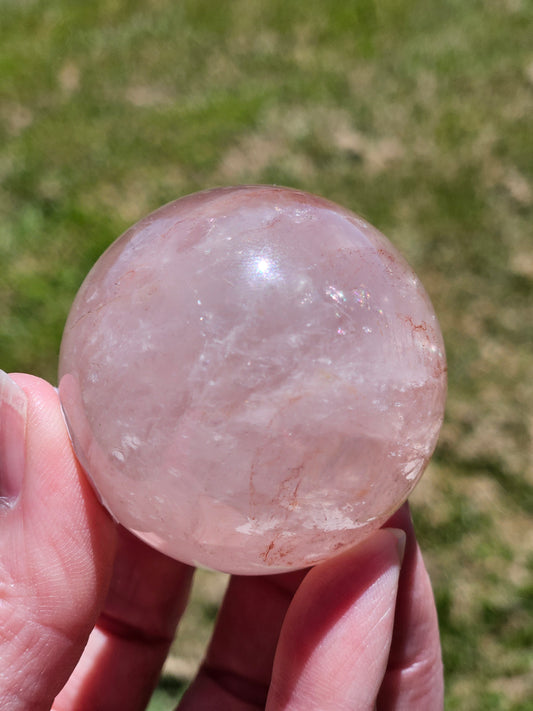 Fire Quartz Sphere