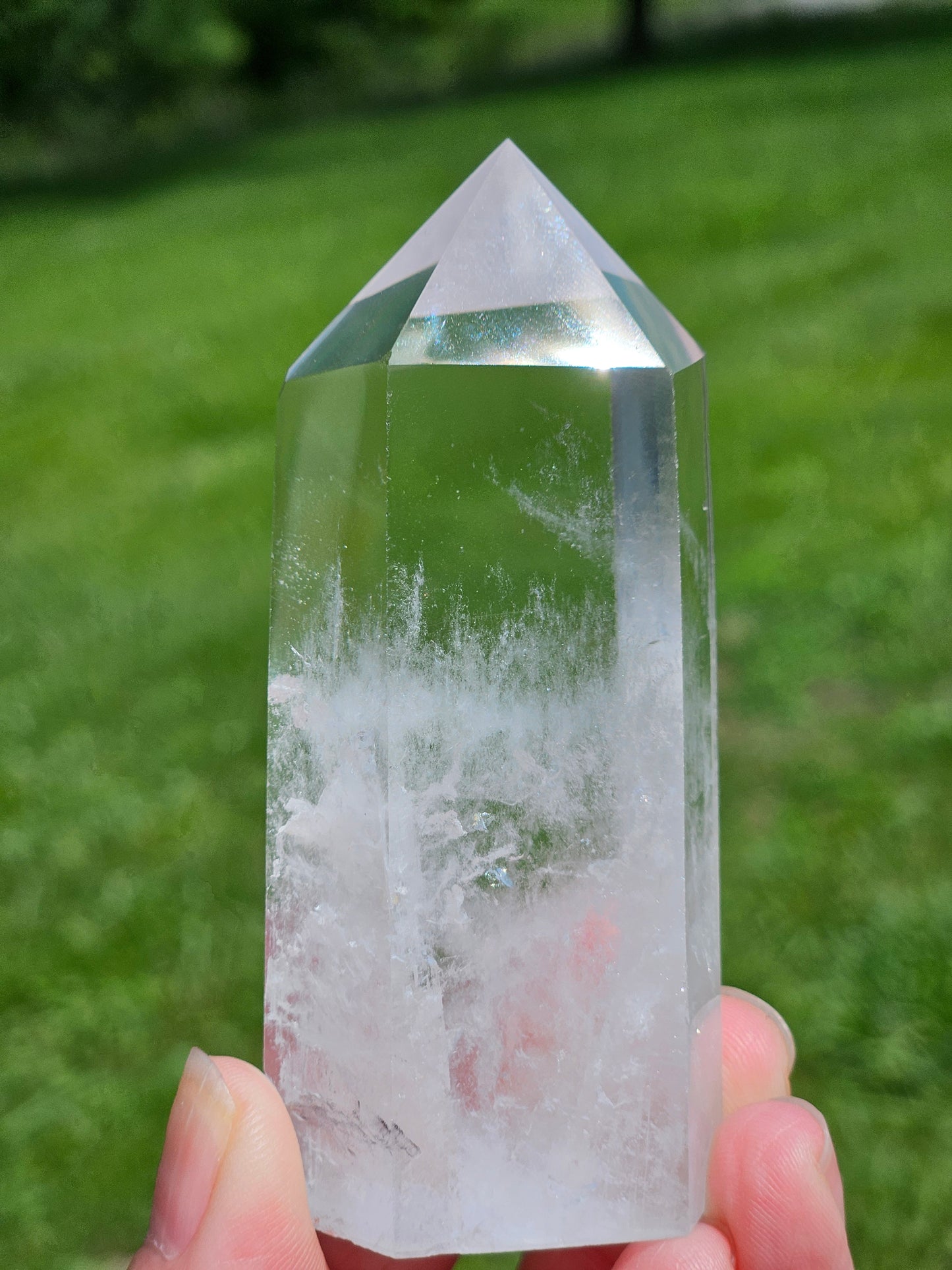 Clear Quartz Tower