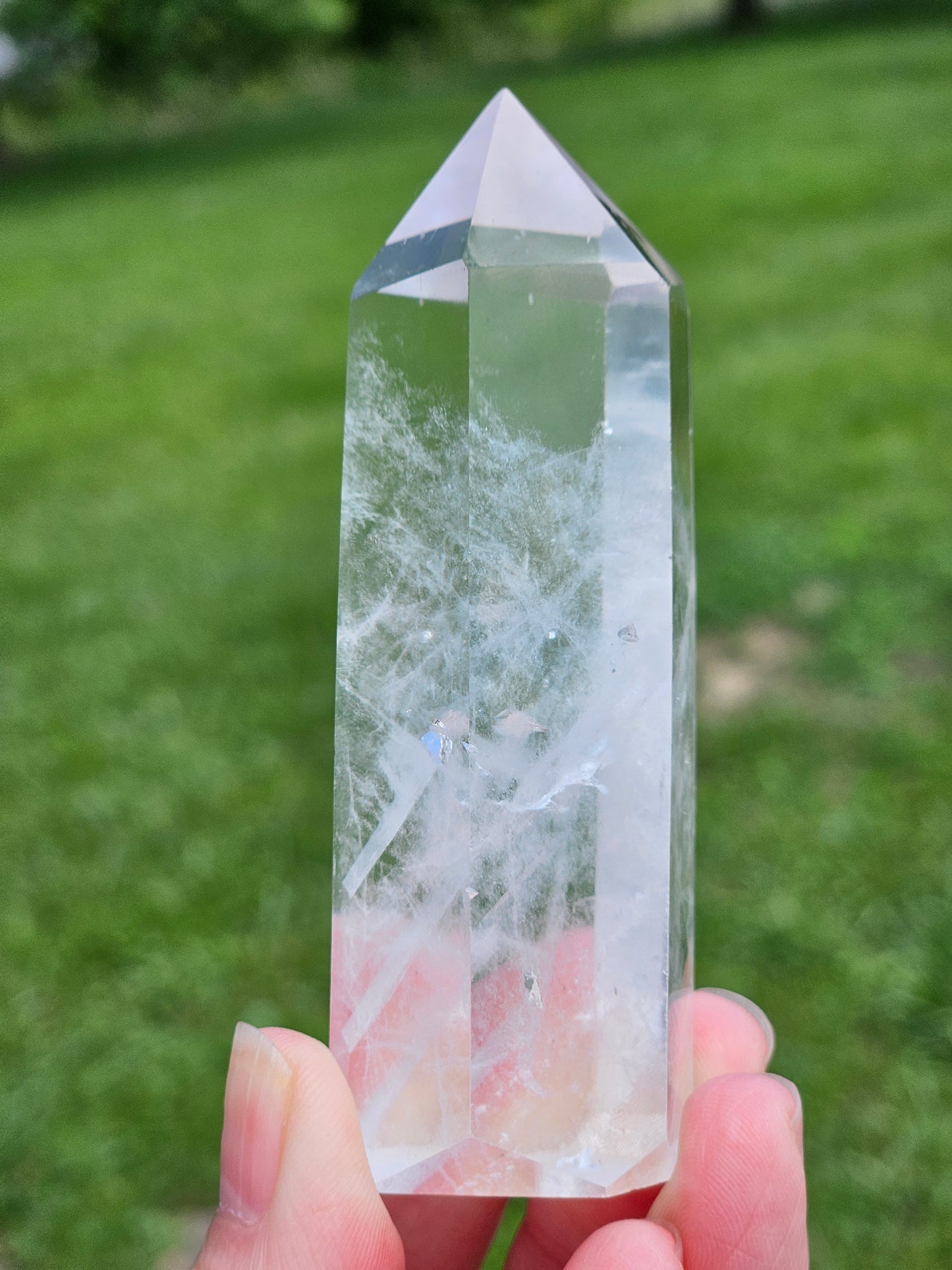 Clear Quartz Tower