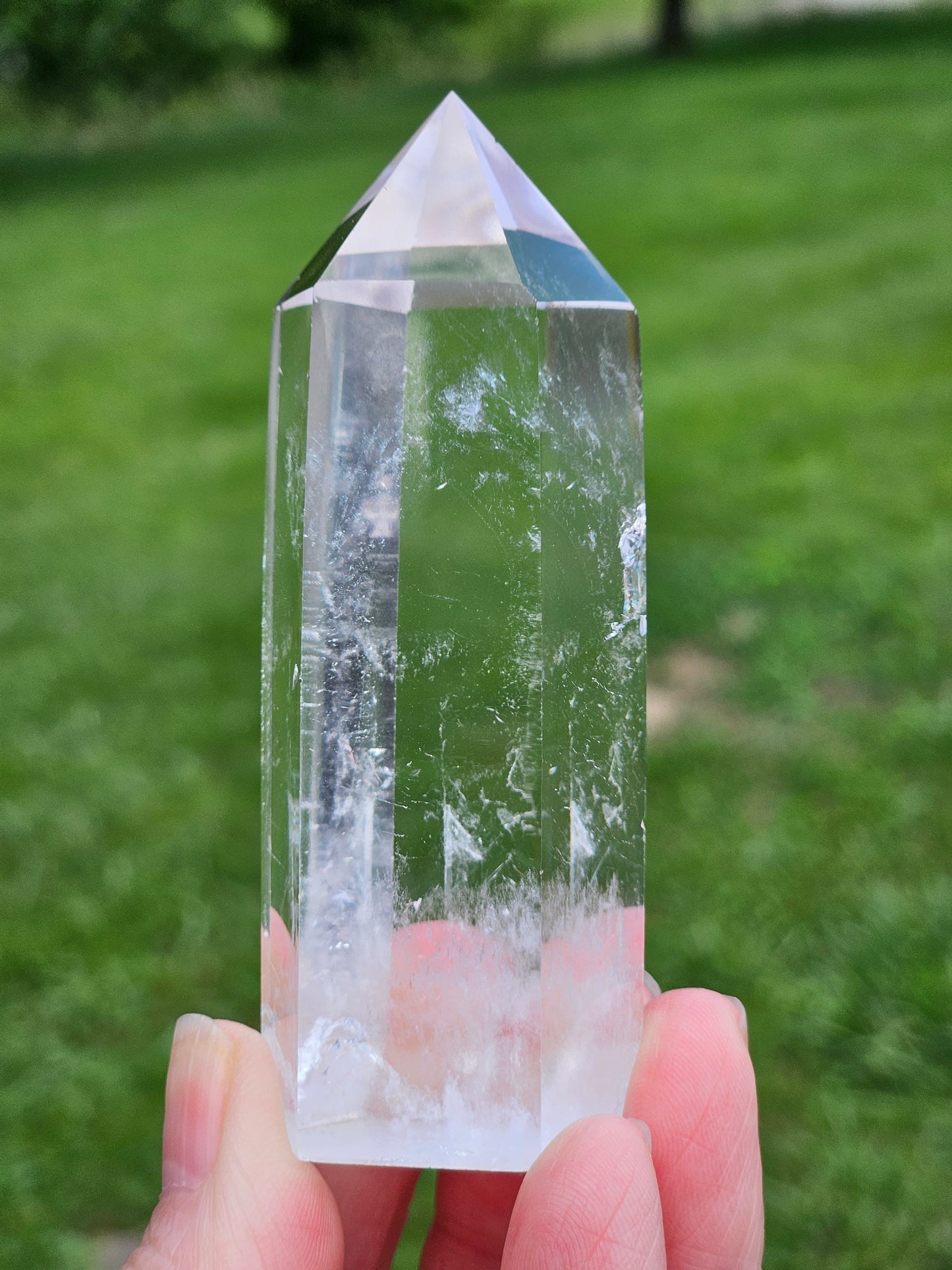 Clear Quartz Tower
