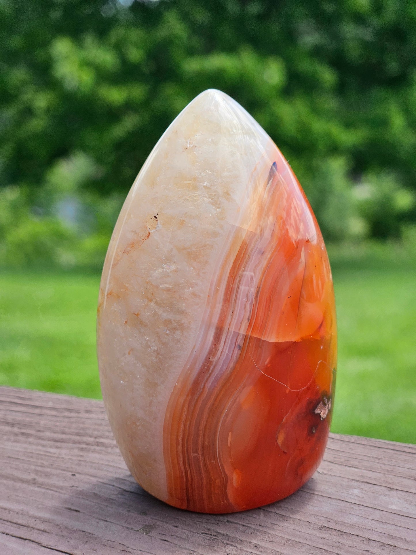 Carnelian Teardrop
