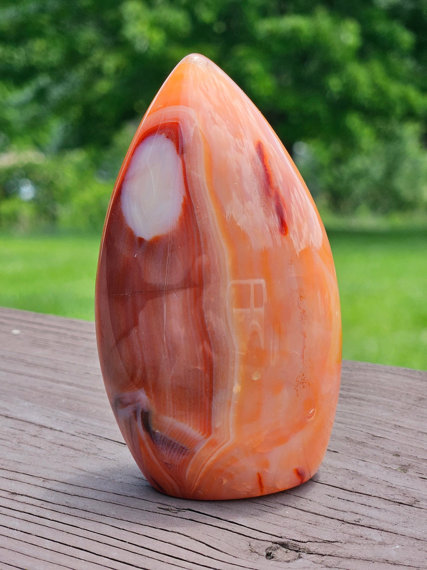 Carnelian Teardrop