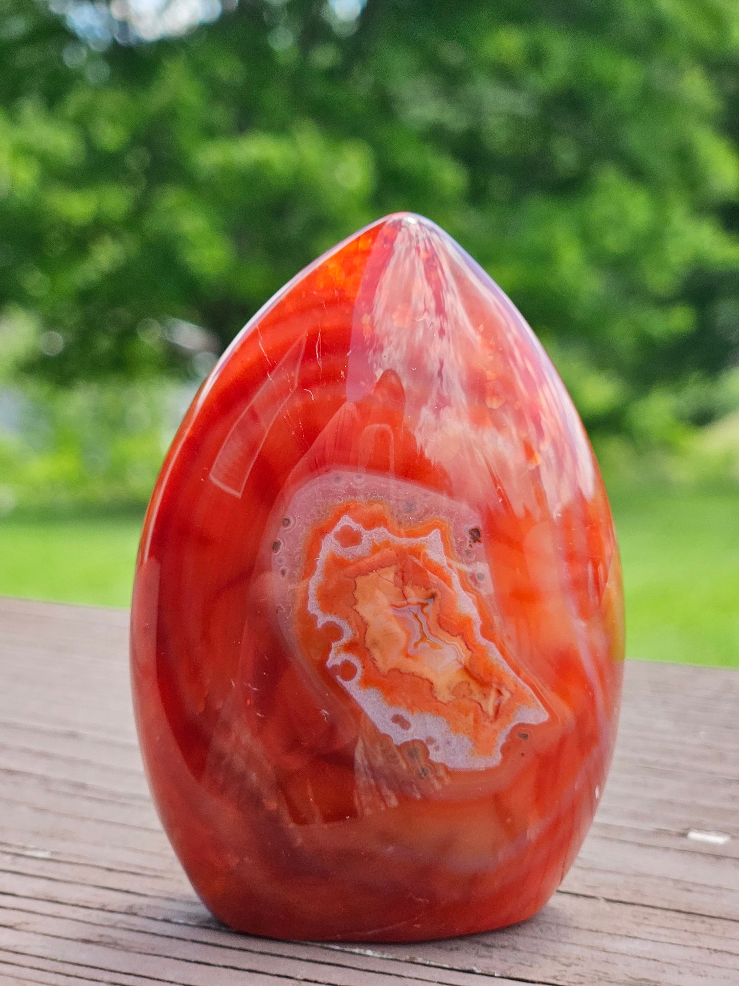 Carnelian Teardrop