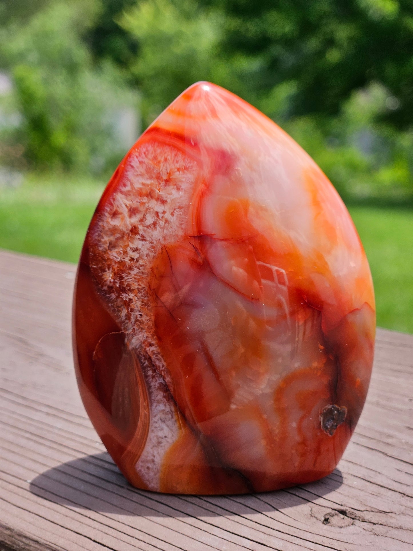 Carnelian Teardrop