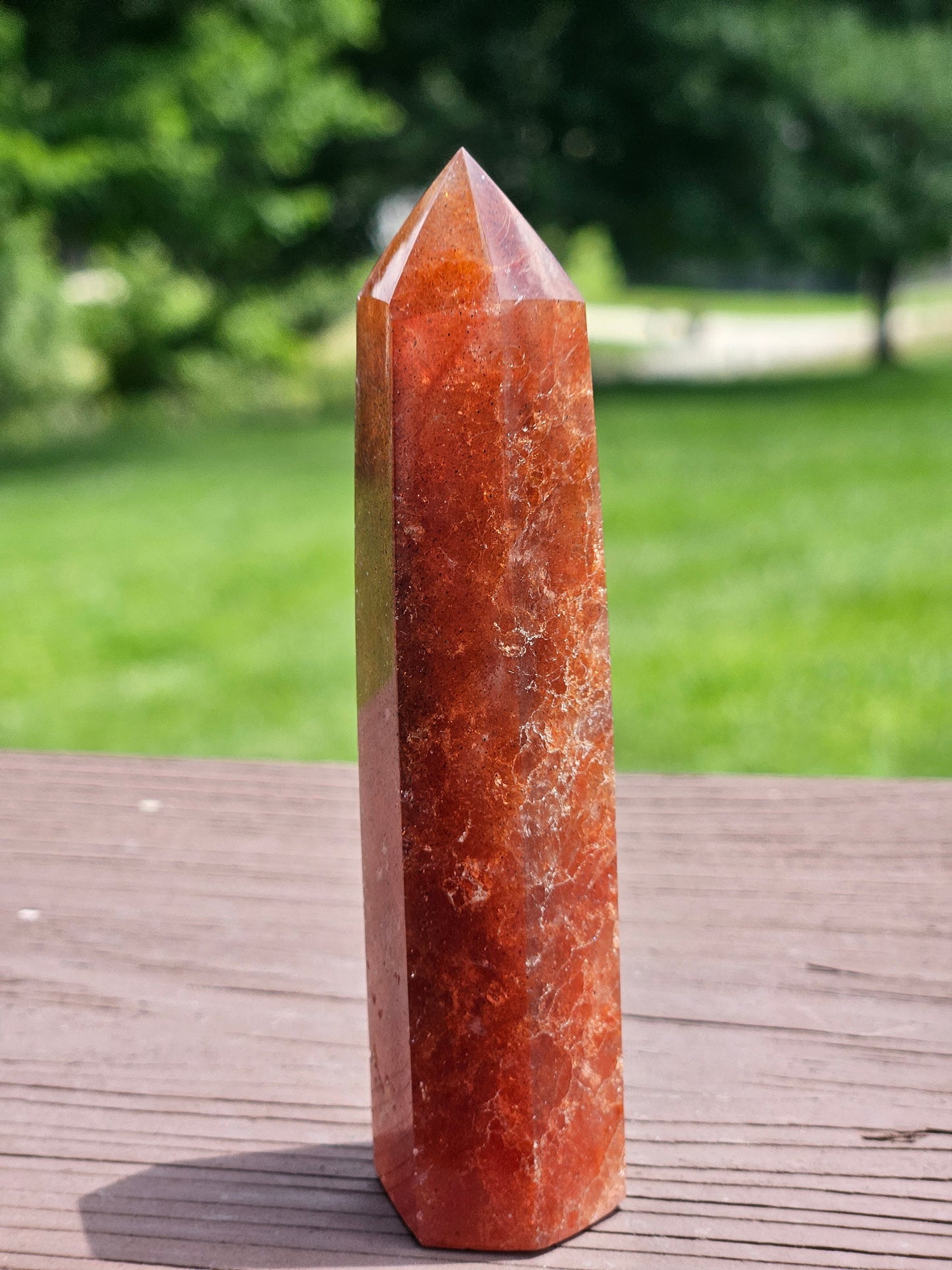 Strawberry Quartz Tower
