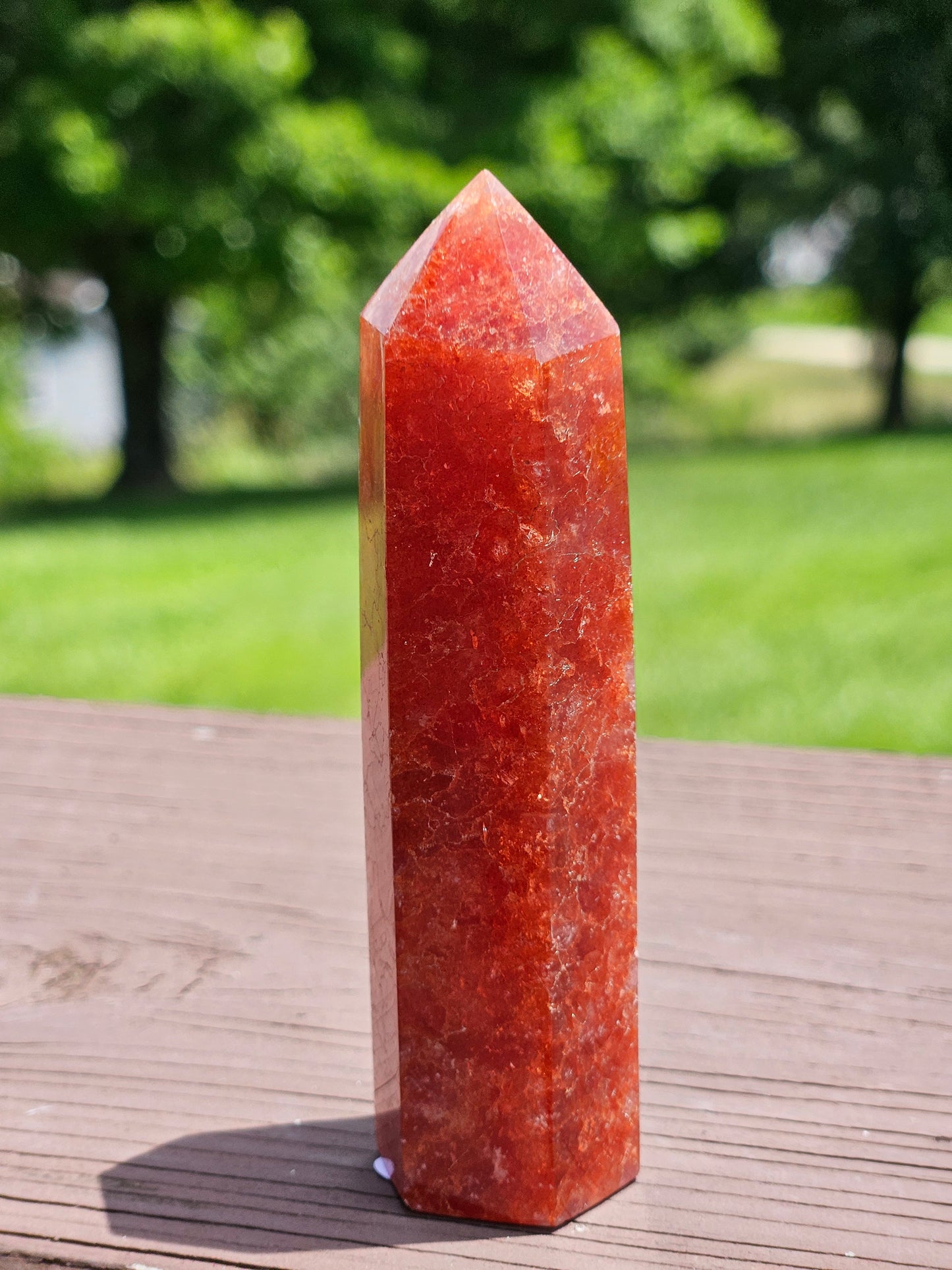 Strawberry Quartz Tower