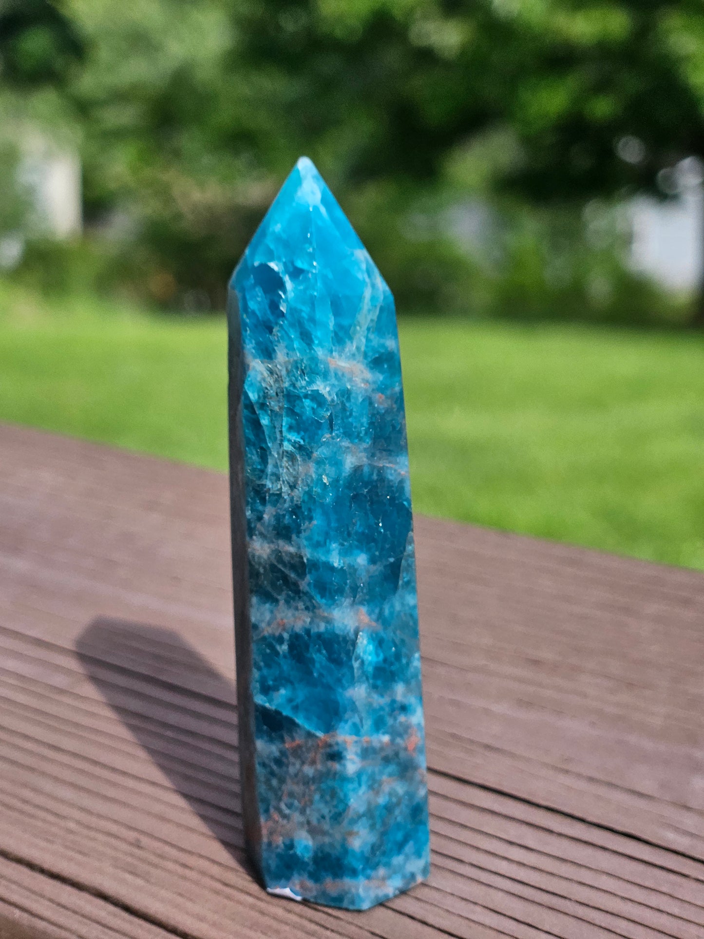 Blue Apatite Tower