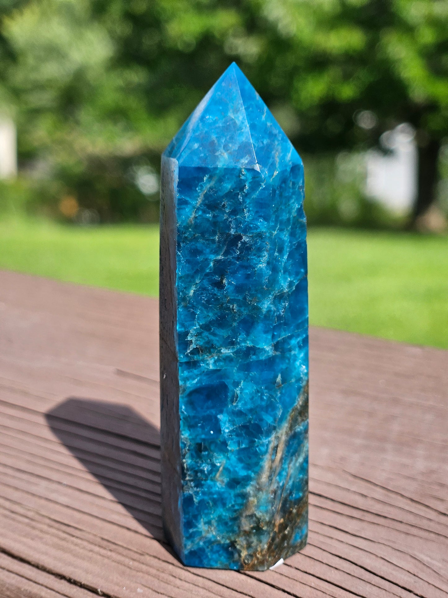 Blue Apatite Tower