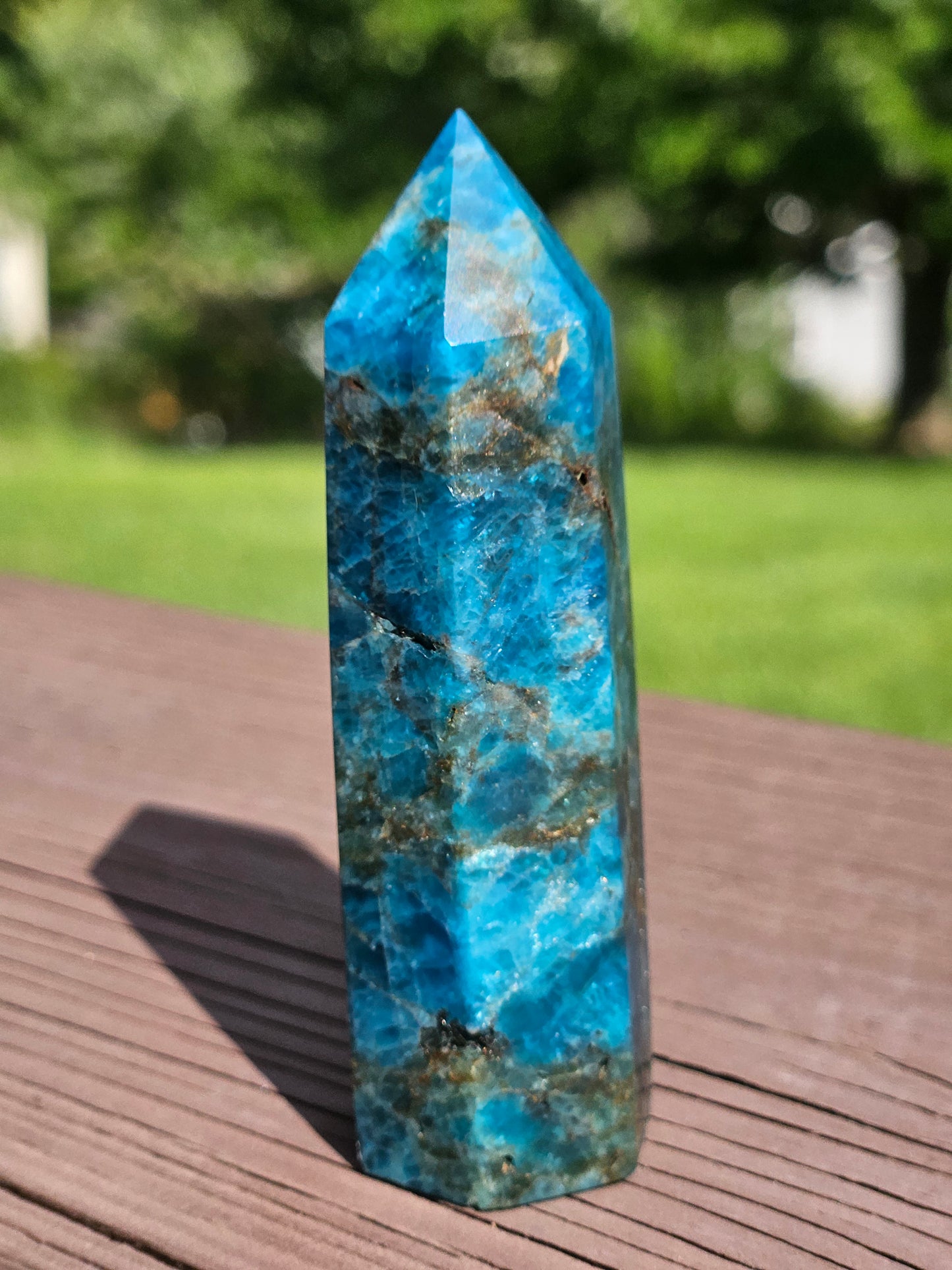 Blue Apatite Tower