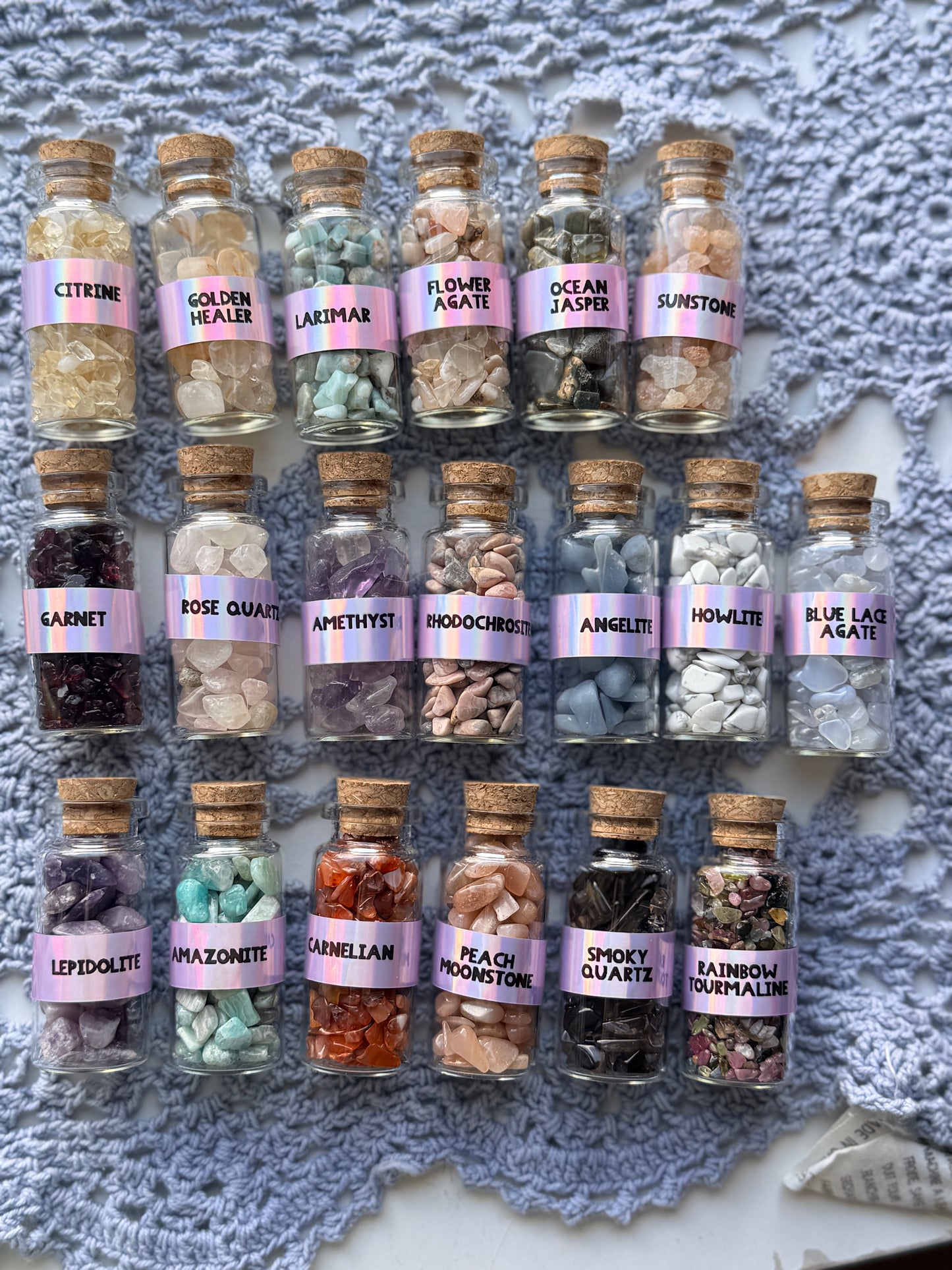 Crystal Chips Complete Collection Set