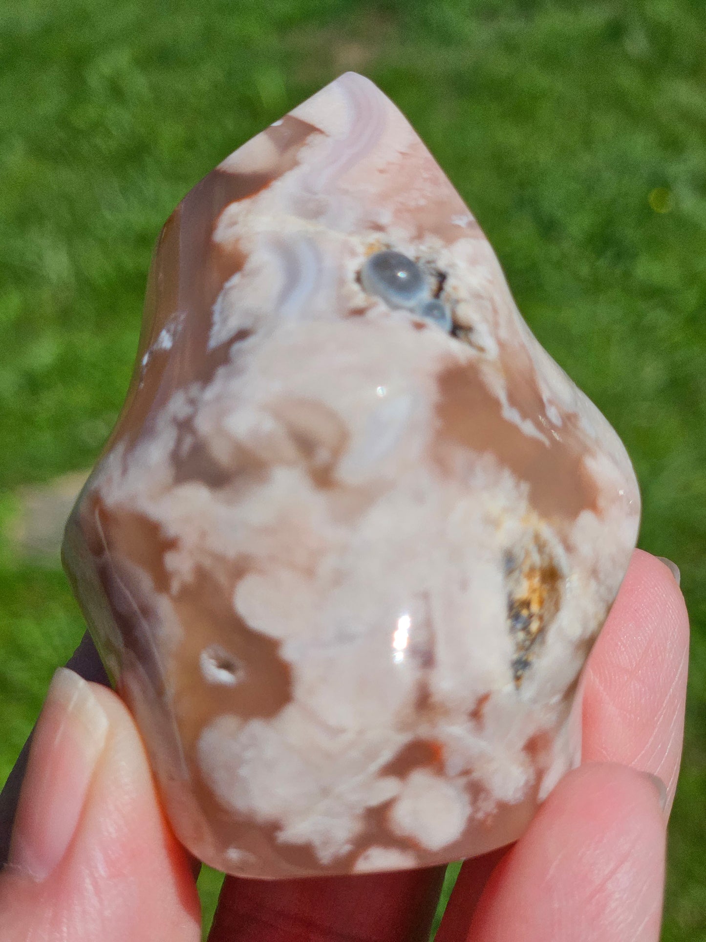 Flower Agate Flame