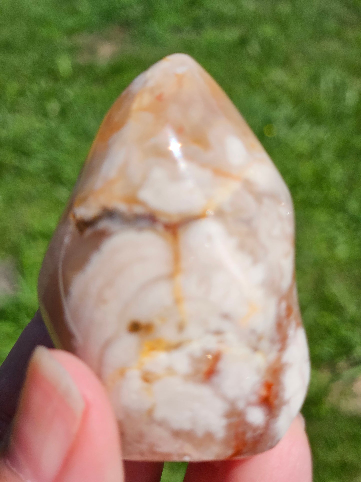 Flower Agate Flame