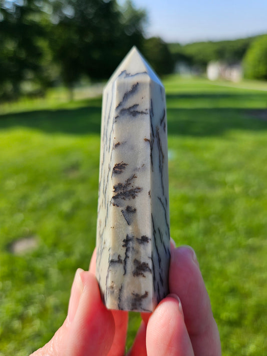 Dendritic Jade Tower