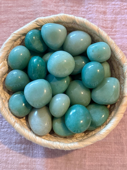 Green Aventurine Tumbles
