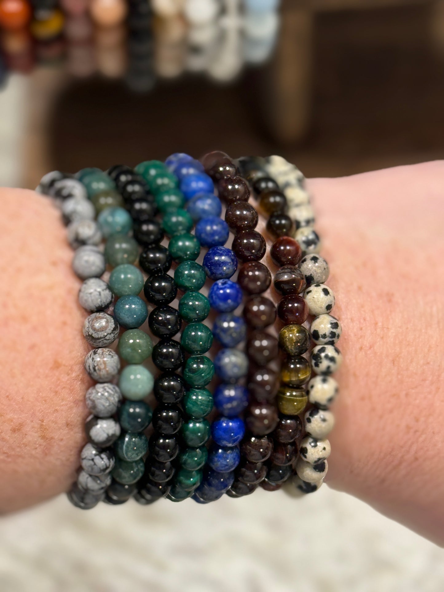 6MM Crystal Bracelets