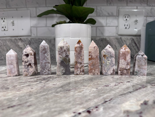 Flower Agate Towers