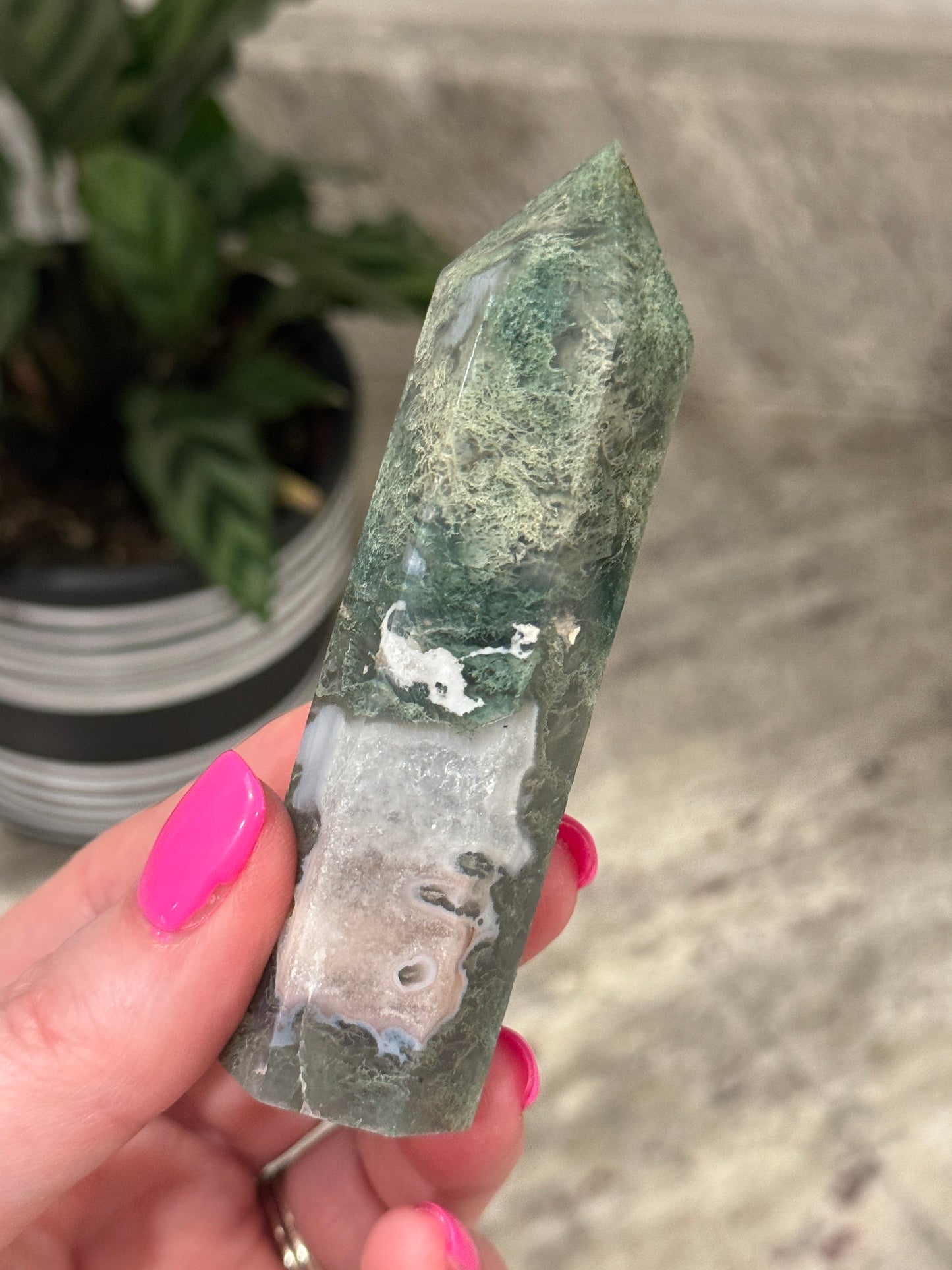 Moss Agate Towers