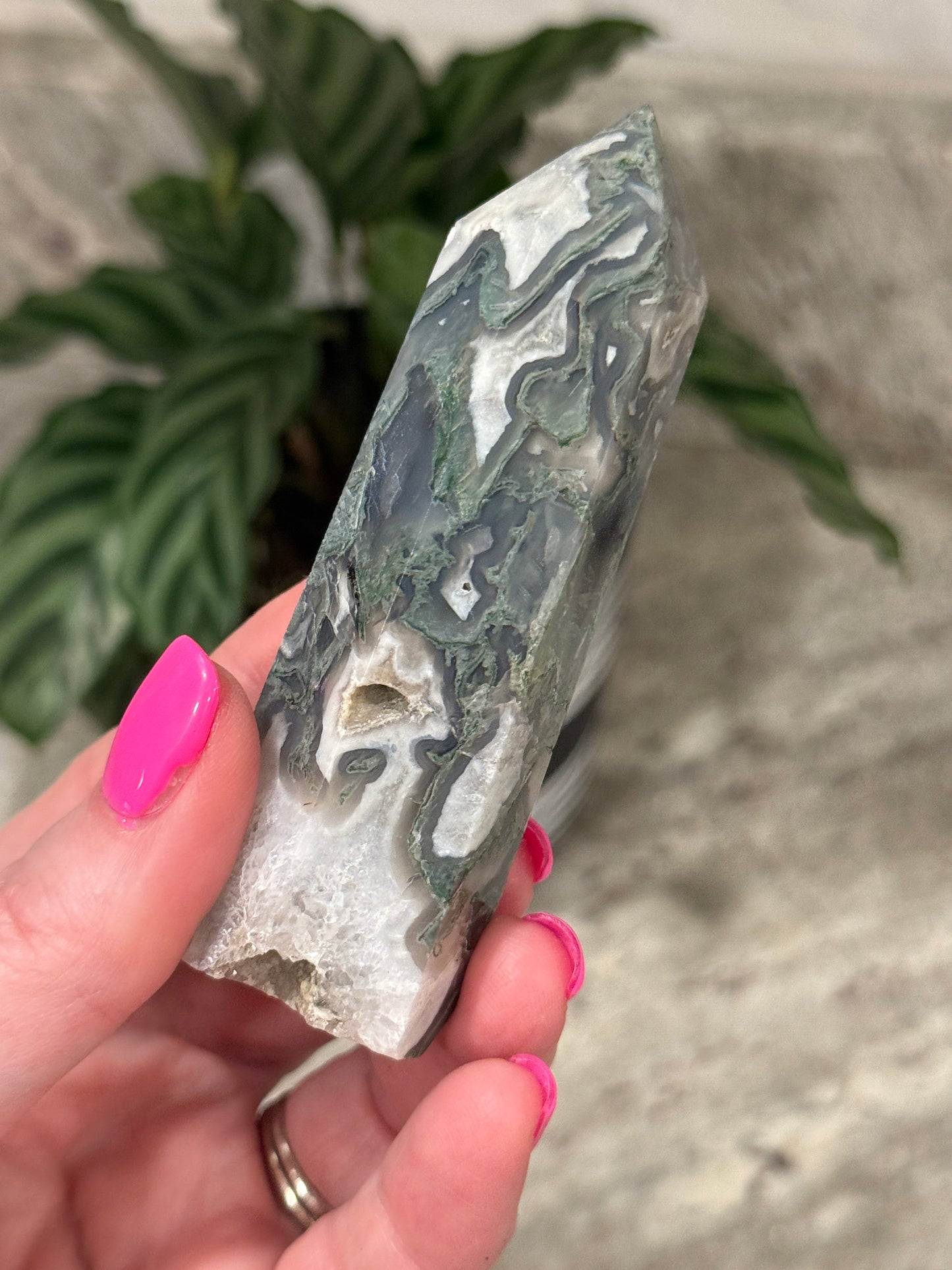 Moss Agate Towers