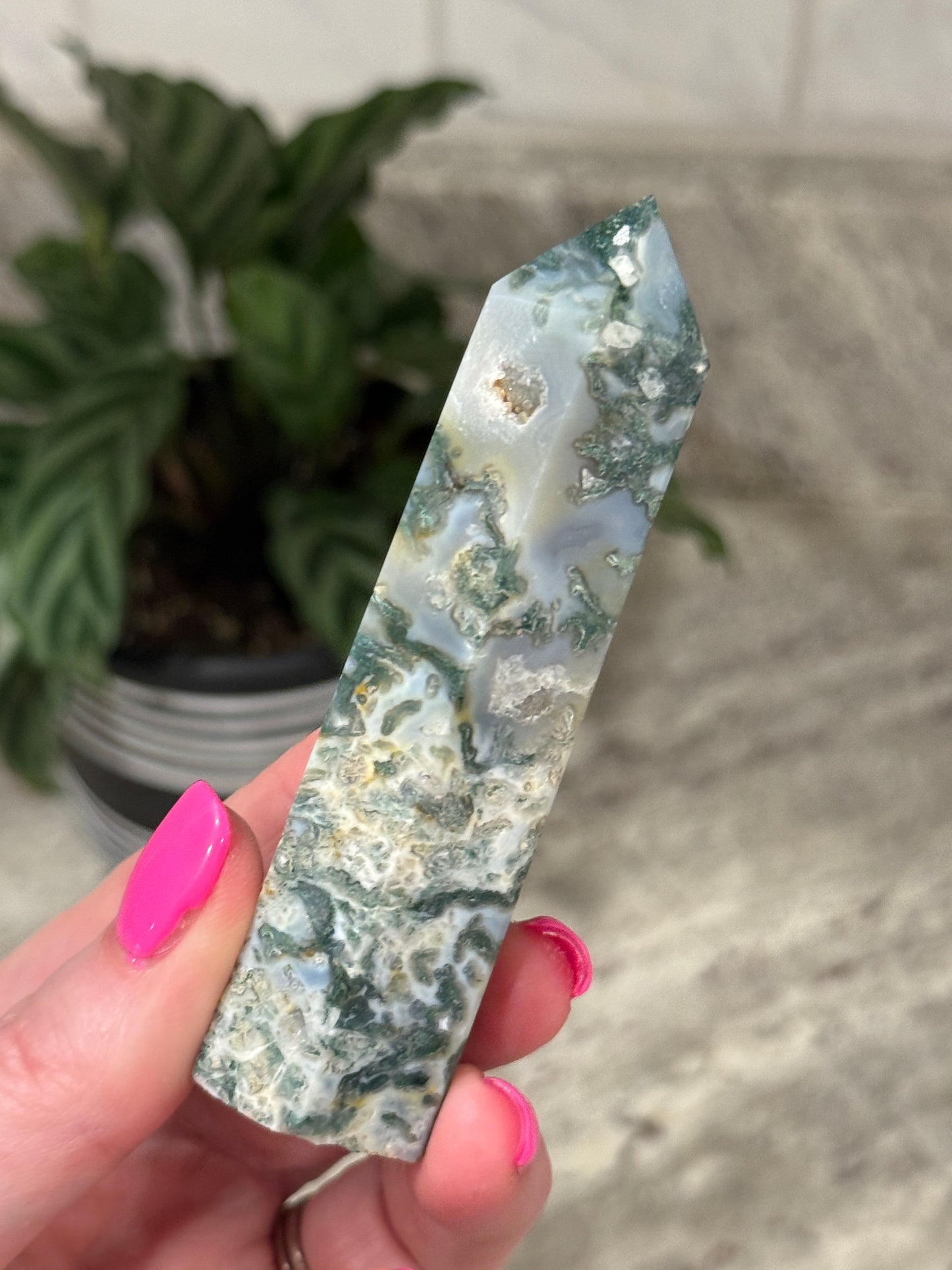 Moss Agate Towers