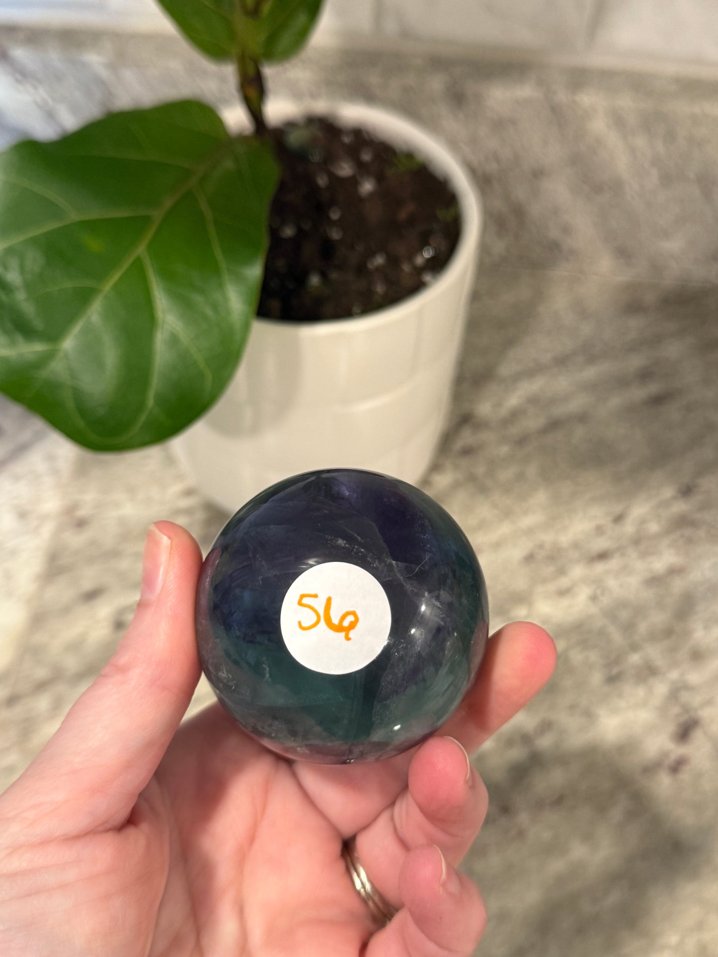 Rainbow Flourite Sphere B