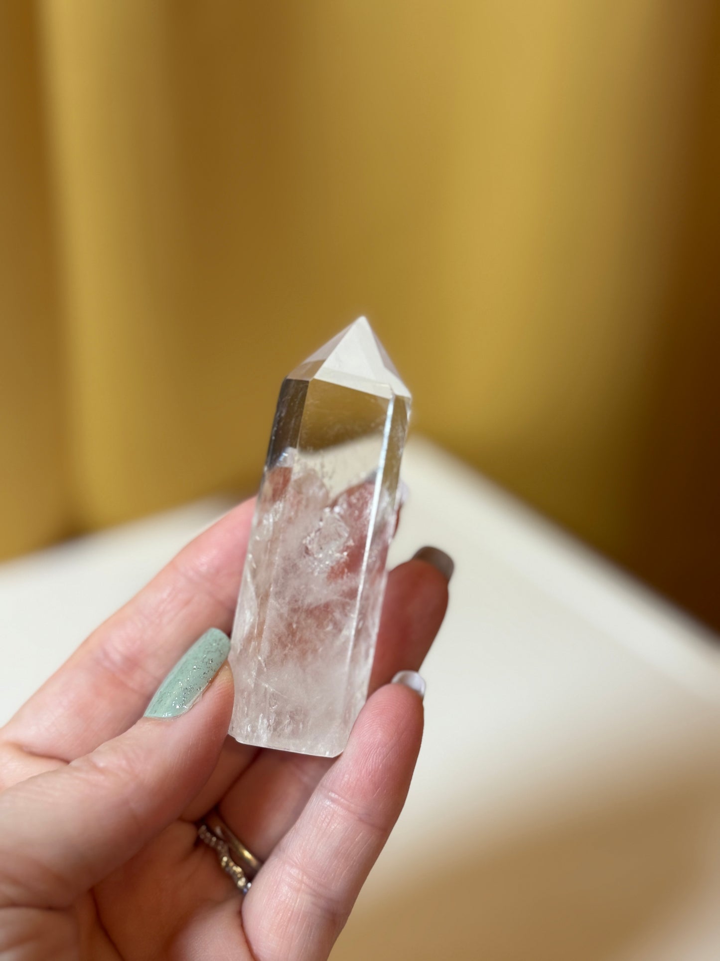 Clear Quartz Towers