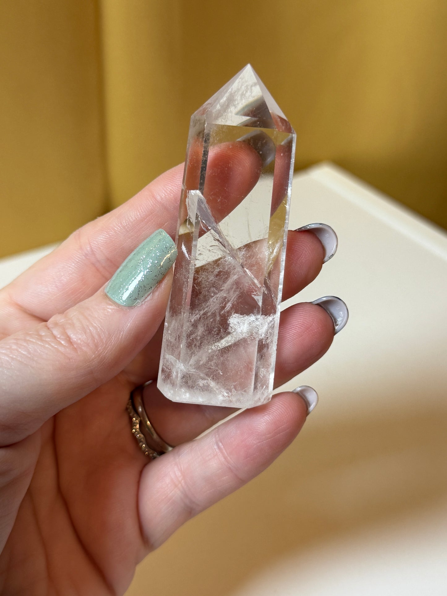 Clear Quartz Towers
