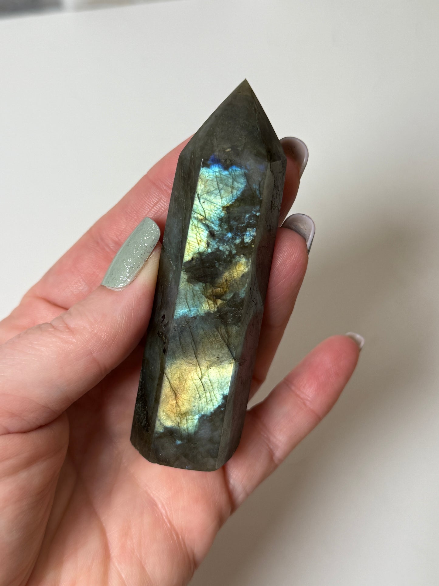 Labradorite Obelisk Point