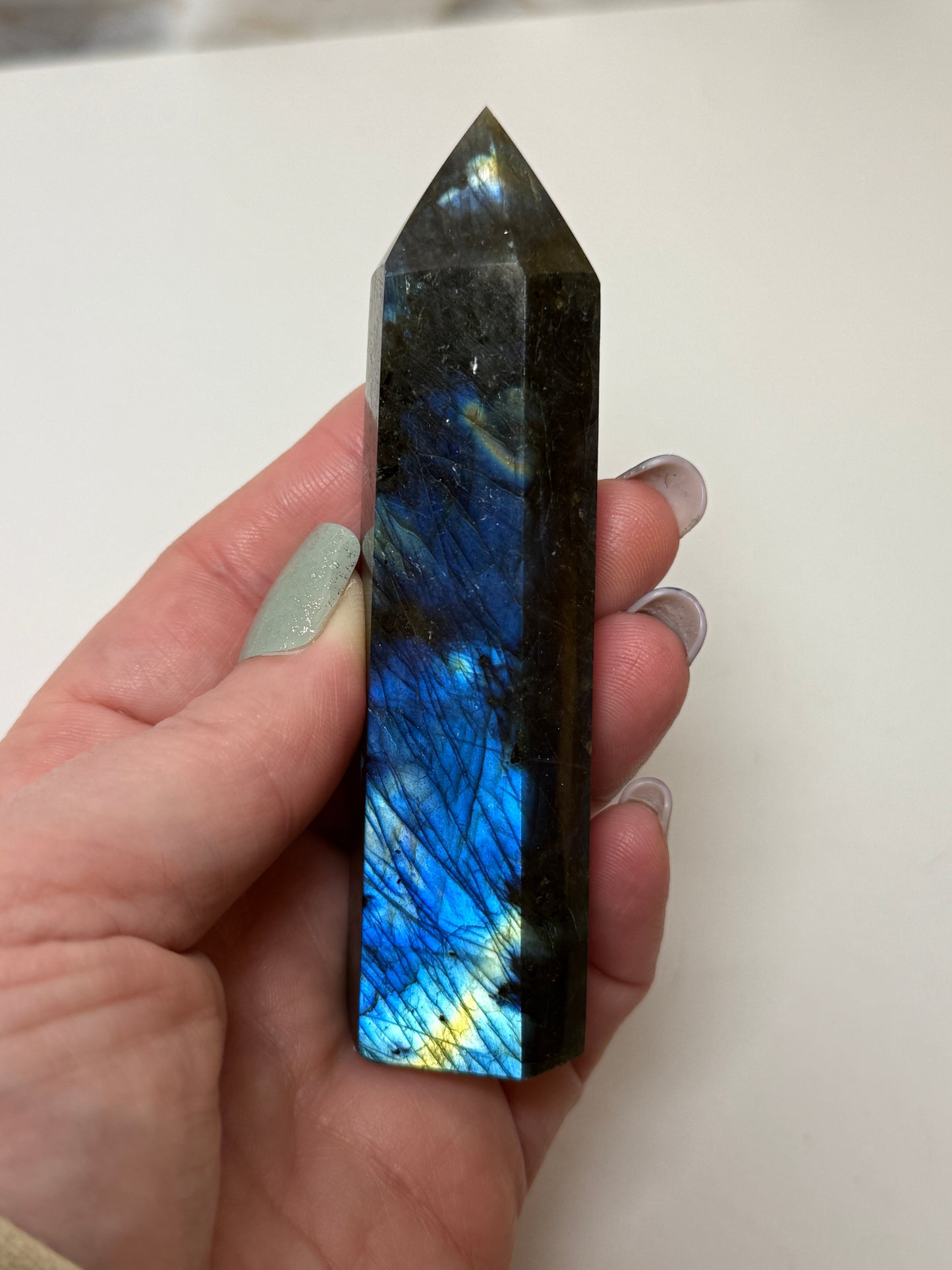 Labradorite Obelisk Point
