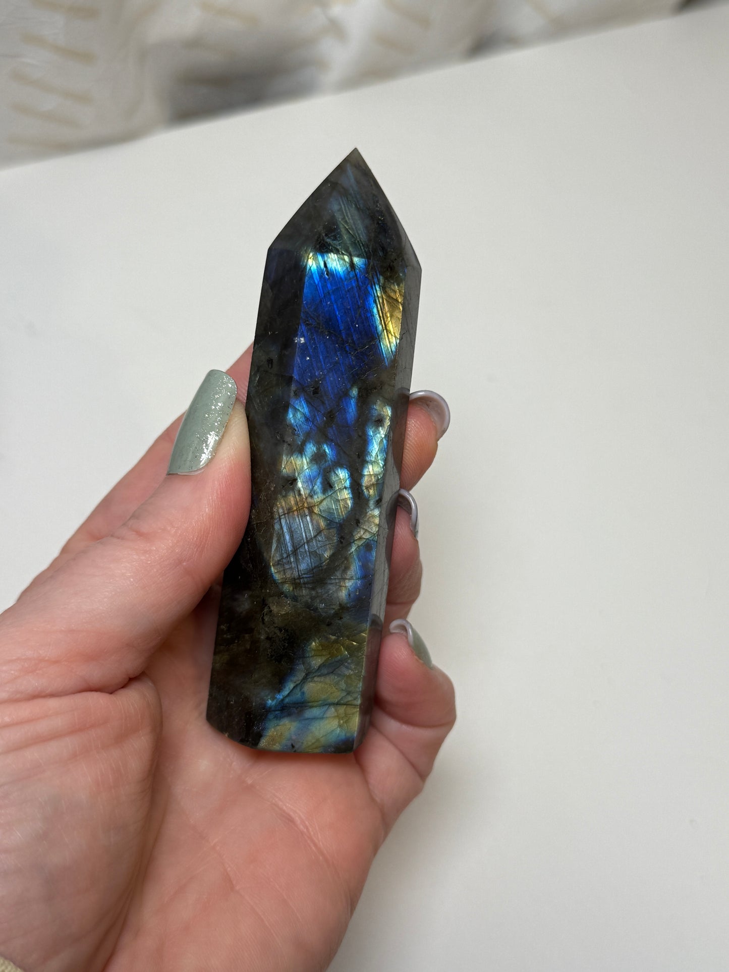 Labradorite Obelisk Point