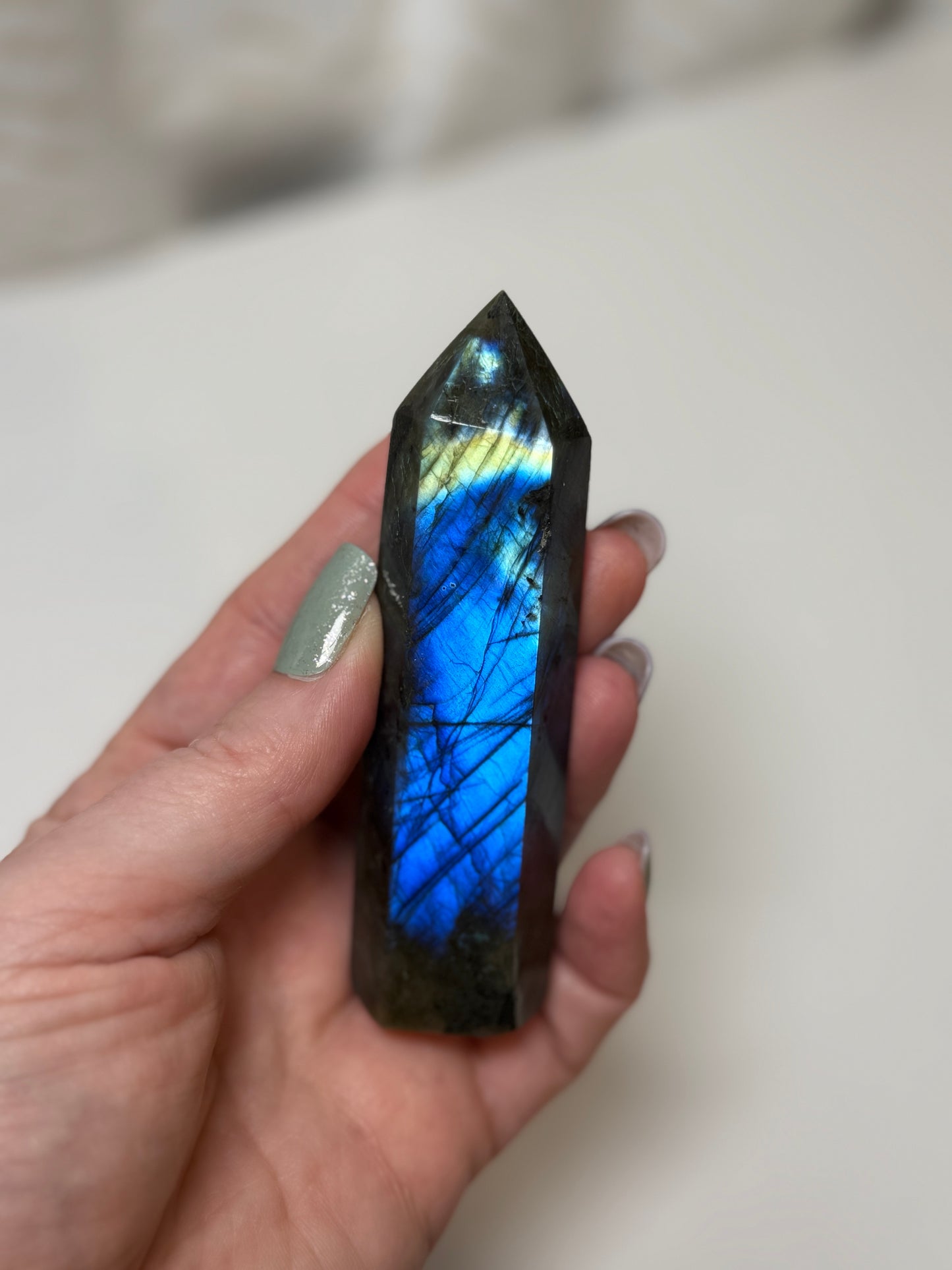 Labradorite Obelisk Point