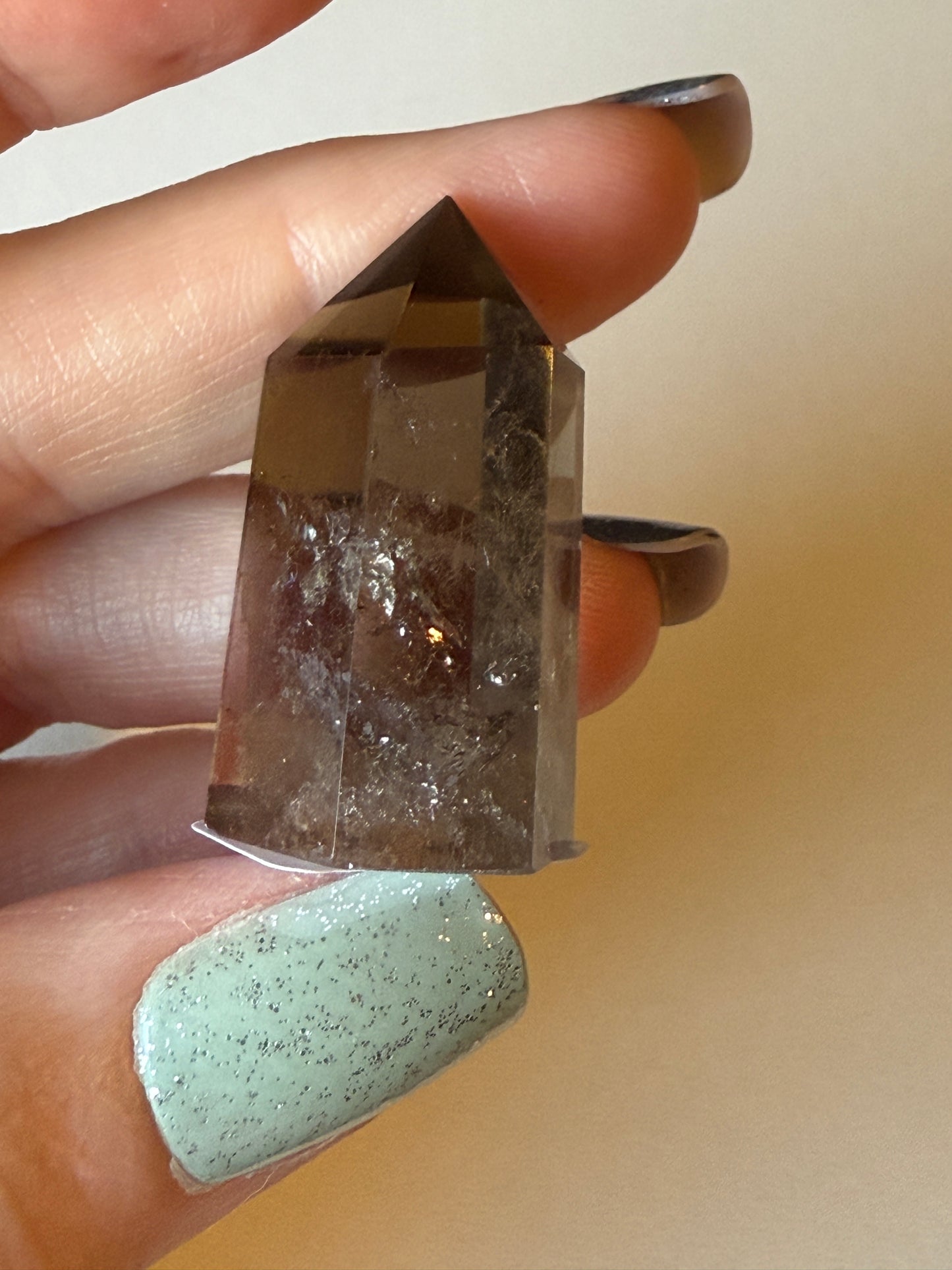 Smoky Quartz Mini Tower