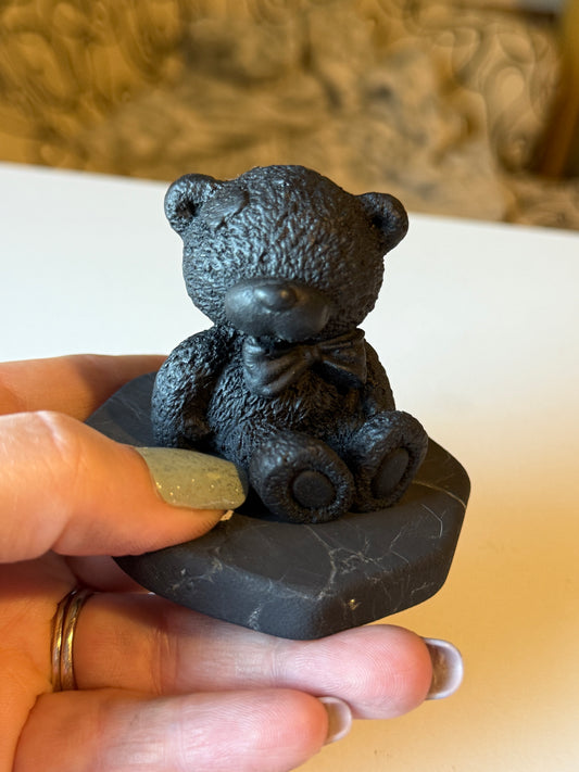 Shungite Figurine Teddy Bear