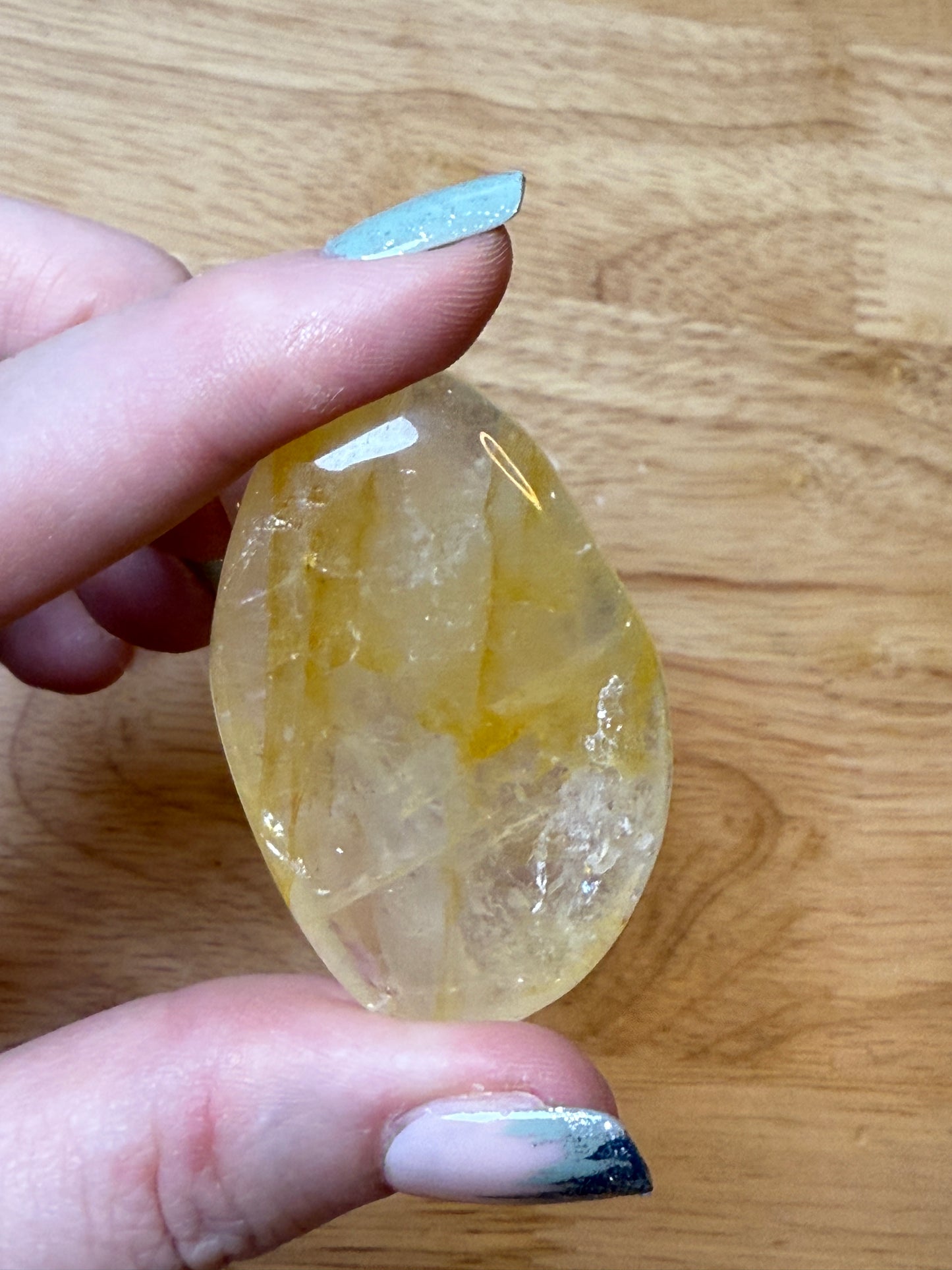 Golden Healer Mini Flat Palms ~ Polished Bulk Crystals