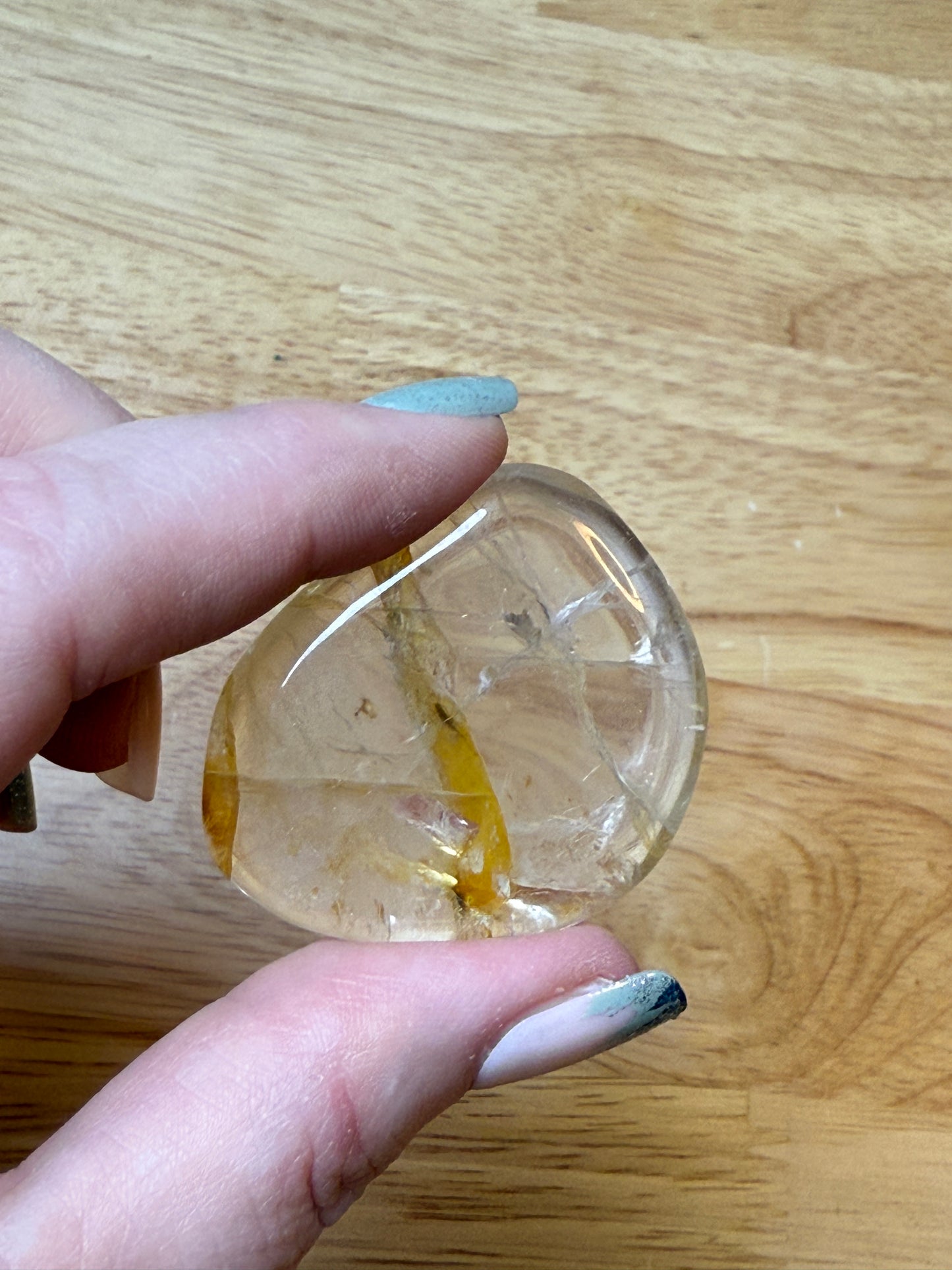 Golden Healer Mini Flat Palms ~ Polished Bulk Crystals