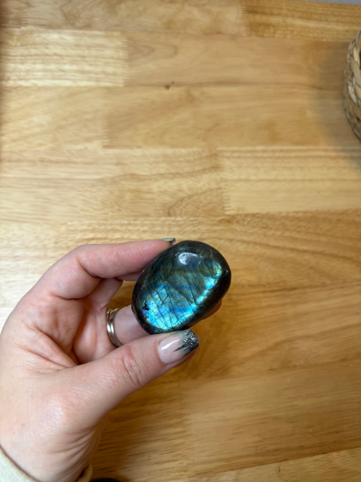 Labradorite Palm Stone