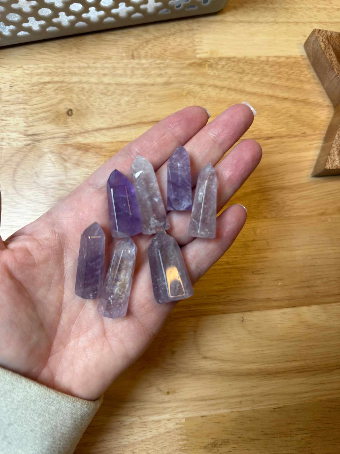 Mini Amethyst Towers