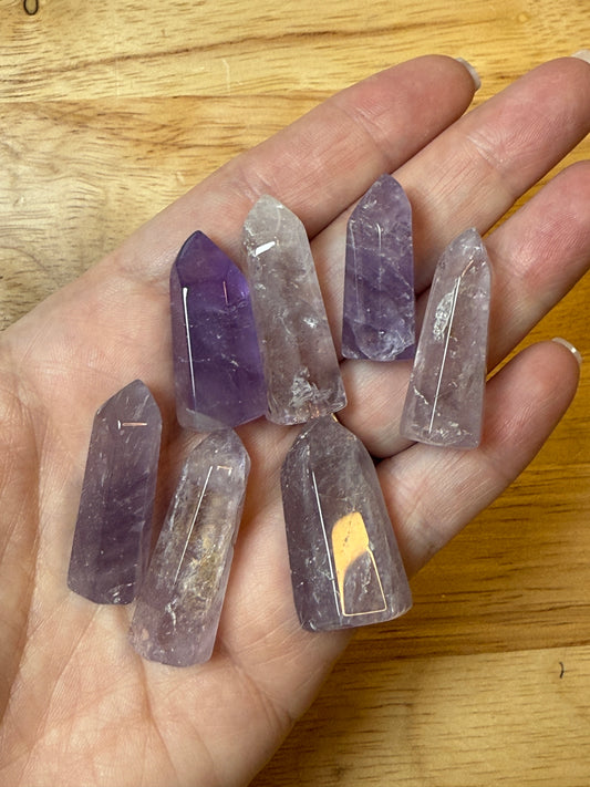 Mini Amethyst Towers