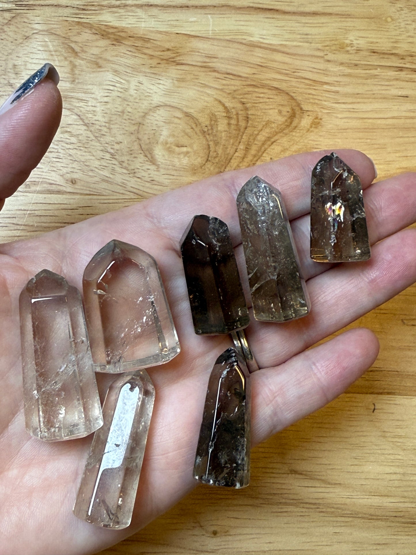 Mini Smoky Crystal Quartz Towers