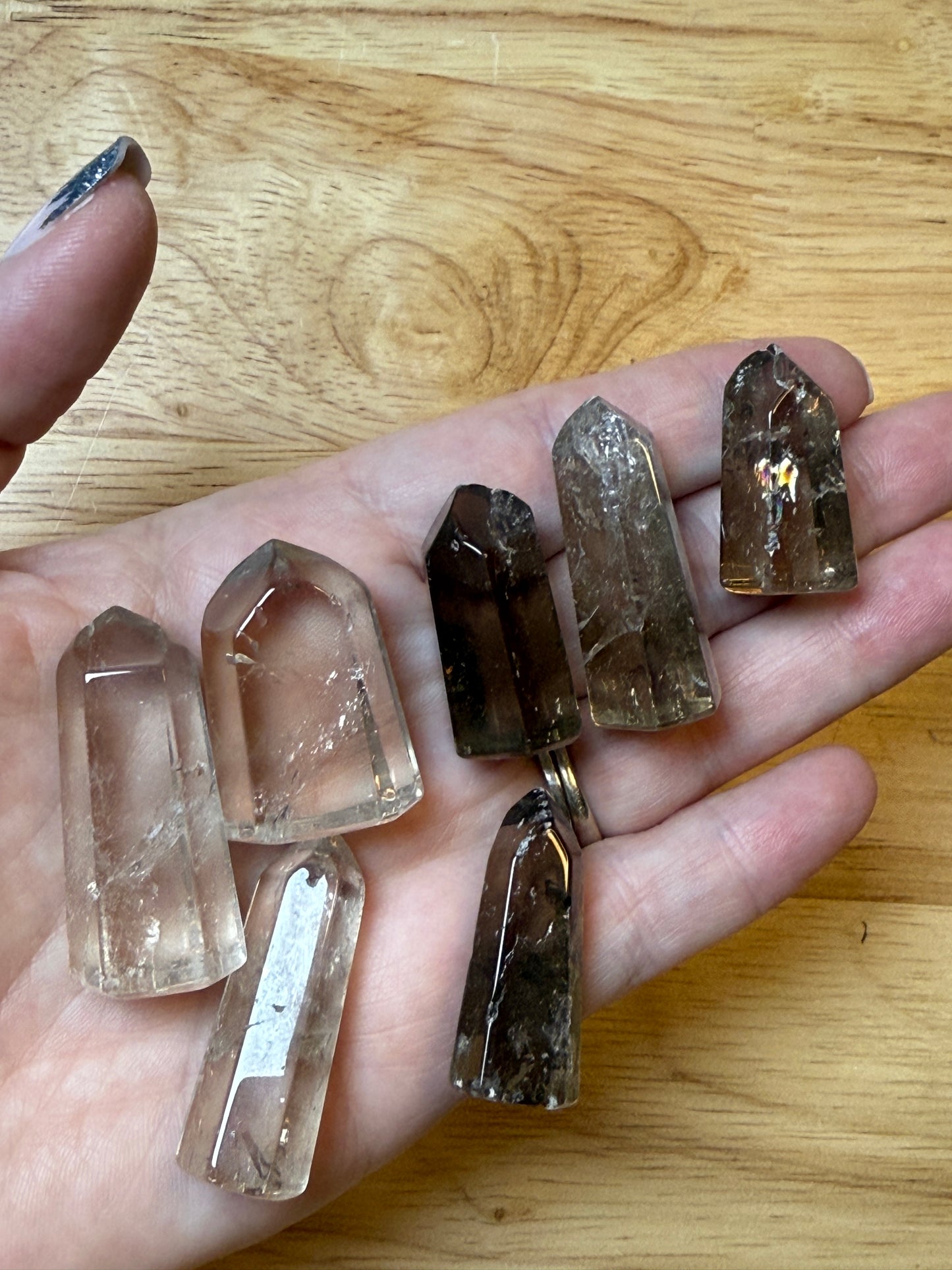 Mini Smoky Crystal Quartz Towers