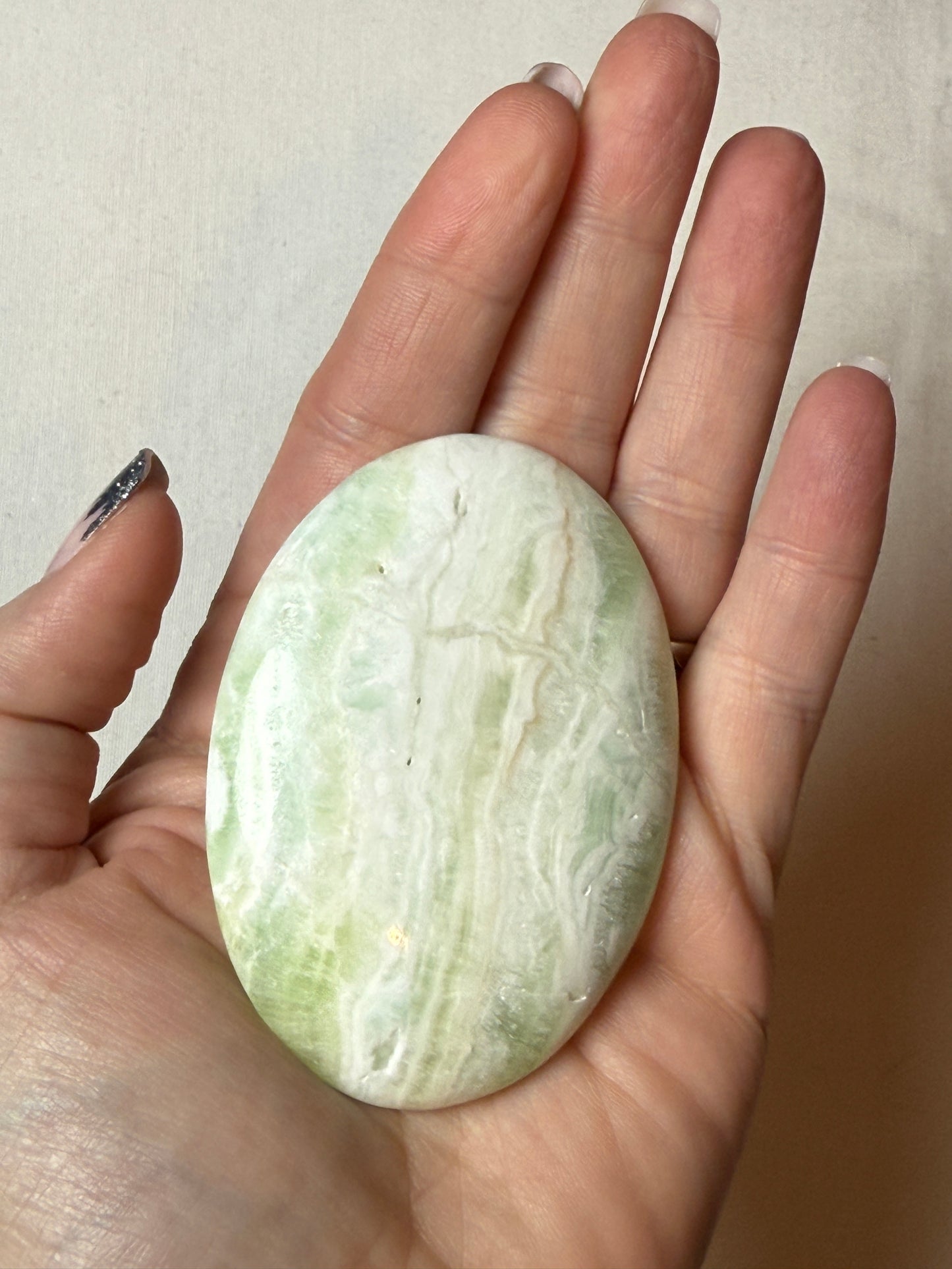 Caribbean Calcite Palm Stone
