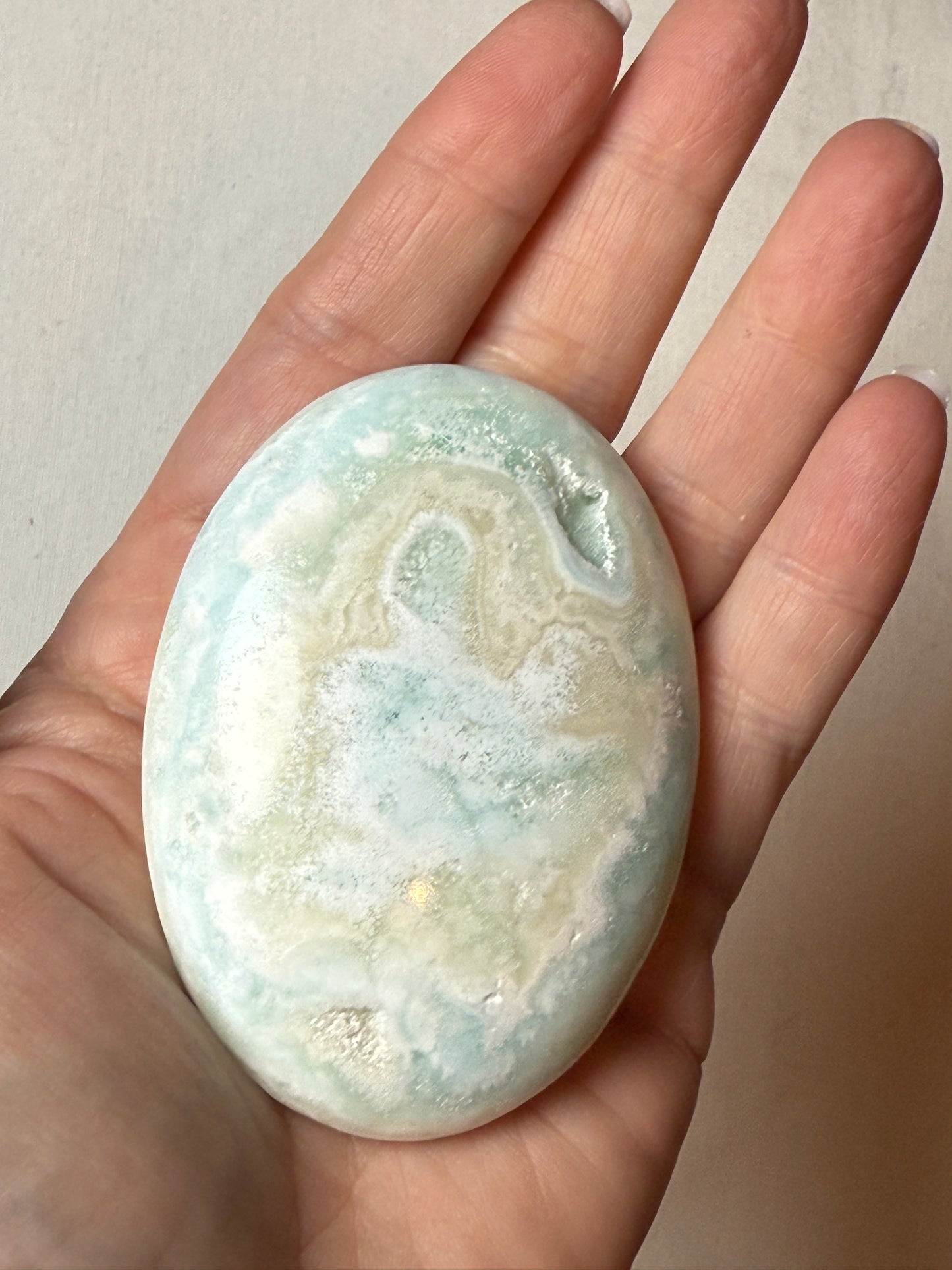 Caribbean Calcite Palm Stone