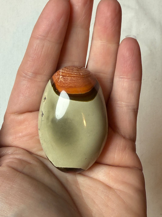 Polychrome Jasper Palm Stone