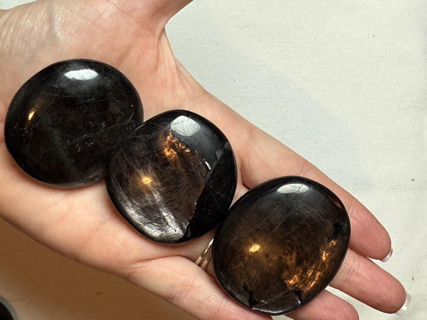 Gemstone Cookie (Round Palm Stone/Worry Stone)