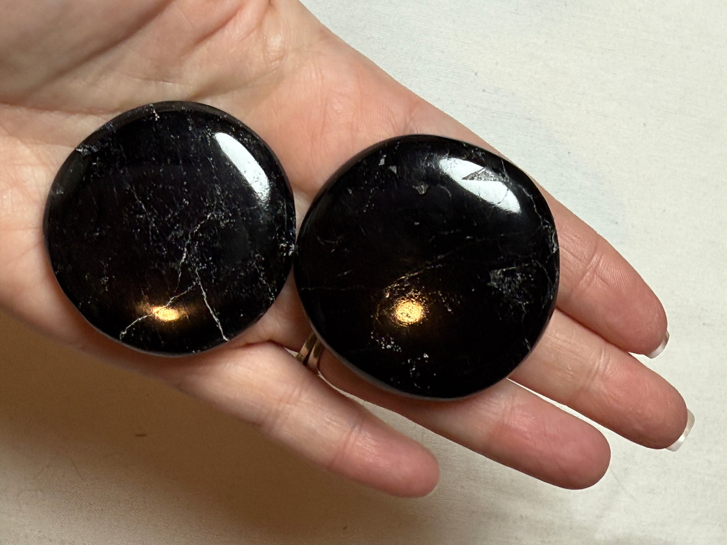 Gemstone Cookie (Round Palm Stone/Worry Stone)