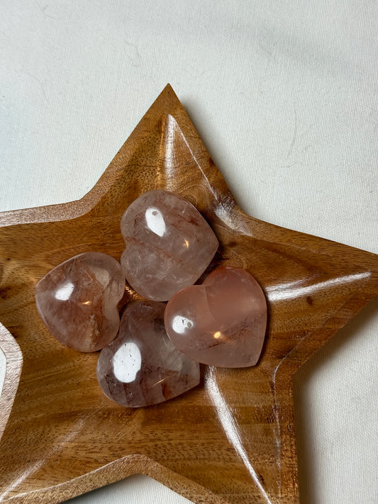 Red Hematoid Small Hearts