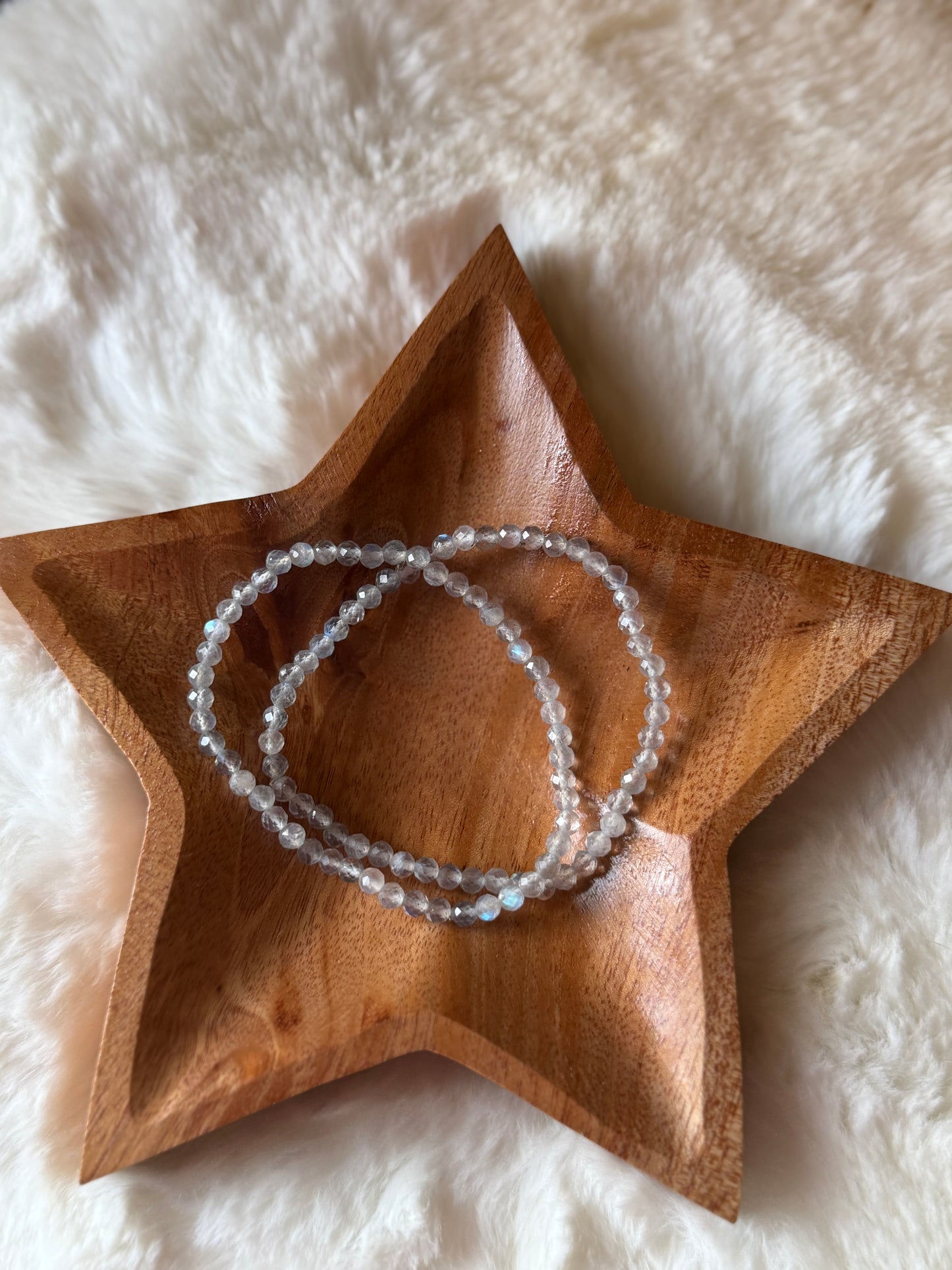 4MM Faceted Crystal bracelets